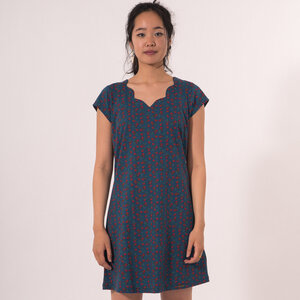 Kleid "Dana" aus Bio Baumwoll Jersey (GOTS) D-1321 - Chapati Design