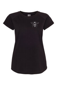 Biene Frauen Raglan T-Shirt Biobaumwolle ILI4 - ilovemixtapes