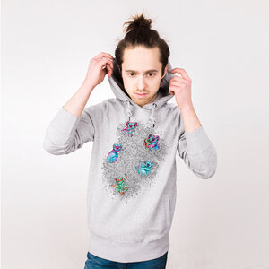 Jungle Life Koala - Männerhoodie aus Bio-Baumwolle - Coromandel