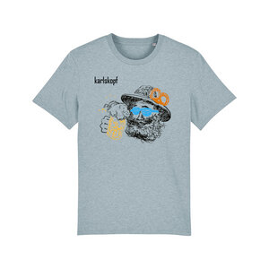 Print T-Shirt Herren | WIESNGAUDI | 100% Bio-Baumwolle - karlskopf
