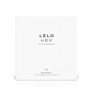 Extradünne Latexkondome - LELO HEX Original Kondome (36-er pack) - LELO