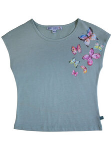 Enfant Terrible Mädchen T-Shirt Schmetterlinge Bio-Baumwolle - Enfant Terrible