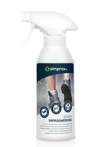 simprax® Schuh Imprägnierung - für Outdoor- u. Wanderschuhe - 250ml - simprax®