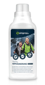 simprax® Wash-In Imprägnierung - Outdoor- / Funktionstextilien - 500ml - simprax®