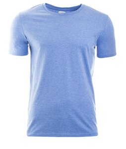 Basic T-Shirt mit Rundhalsausschnitt - Franz meliert - aus Bio-Baumwolle - glore Basics