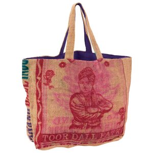 RICE & CARRY Strandtasche aus Jute - Rice&Carry