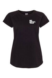 no small talk Frauen Raglan T-Shirt Biobaumwolle ILI4 - ilovemixtapes