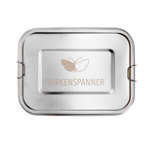 Lunchbox | Brotdose aus 18/8 Edelstahl - BIRKENSPANNER