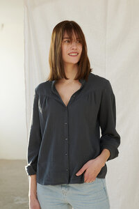 Bluse Elvira aus Bio-Musselin - ME&MAY