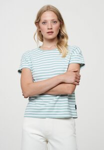 Damen T-Shirt aus Baumwolle (Bio) | T-Shirt CHERRY STRIPES recolution - recolution