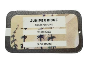 Festes Parfum- Weißer Salbei - Juniper Ridge