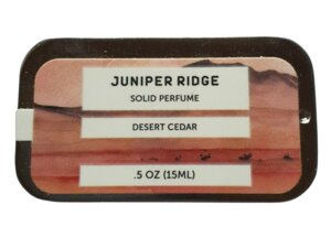 festes Parfum-Wüsten Zeder - Juniper Ridge