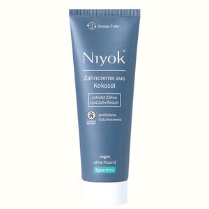 Zahncreme aus Kokosöl ohne Fluorid vegan 75ml - Niyoks Naturkosmetik