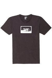 Herren T-Shirt C90 Kassette aus Biobaumwolle, Hergestellt in Portugal - ilovemixtapes