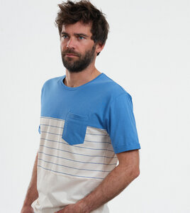T-Shirt Miami mit Streifen aus Bio-Baumwolle - Gary Mash