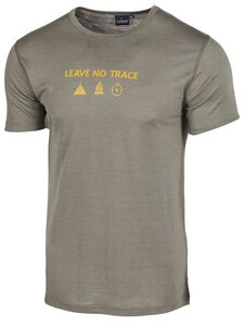 Herren T-Shirt Agaton Trace reine Merinowolle - IVANHOE