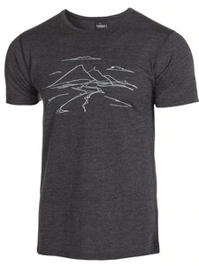 Herren T-Shirt Underwool Agaton Mountain reine Merinowolle - IVANHOE