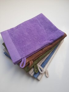 6 Stück Mix Waschlappen Bio-Baumwolle Waschhandtuch Waschhandschuh - ege organics