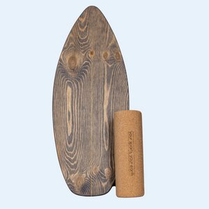 Balanceboard inkl. Rolle / Faszienrolle / Handmade in Germany - treeletic®