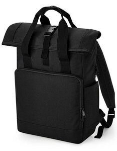 Recycled Twin Handle Roll-Top Backpack Rucksack und Handtasche in einem - BagBase
