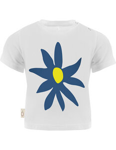 Alex Baby T-Shirt aus umweltfreundliche Eukalyptus Faser|Blume - CORA happywear