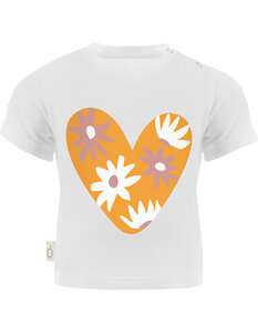 Alex Baby T-Shirt aus umweltfreundliche Eukalyptus Faser| Herz - CORA happywear
