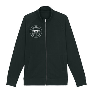 Sweatjacke | unisex | mit Reissverschluss | Zipper | LOGO | Bio-Baumwolle - karlskopf