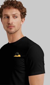 Reine Bio-Baumwolle - T-Shirt flauschig / Little Vintage Landscape - Kultgut