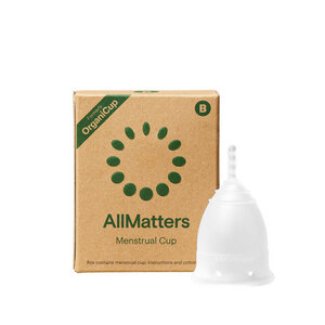 Preisgekrönte Menstruationstasse in 3 Größen - AllMatters