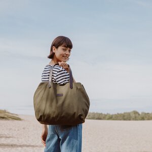 Tasche aus 100% Bio-Baumwolle LIKA Beach Bag - NORDLICHT