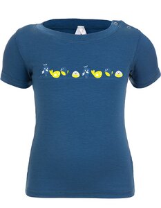 Alex Baby T-Shirt aus umweltfreundliche Eukalyptus Faser| Vögel - CORA happywear