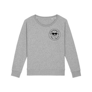 Print Sweatshirt Damen LOGO CLASSIC von karlskopf - karlskopf