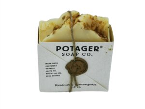 Rosmarin- Zitronengras Seife - Potager Soap