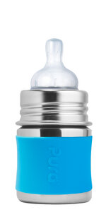 Pura Kiki Babyflasche 125 ml mit Silikon-Sleeve - Pura Kiki