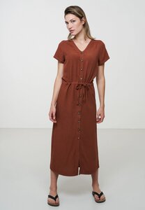 Kleid aus LENZING ECOVERO/Leinen Mix | Dress PEONY recolution - recolution