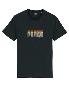"Peace" Print T-Shirt aus Bio Baumwolle - DüsselGreen