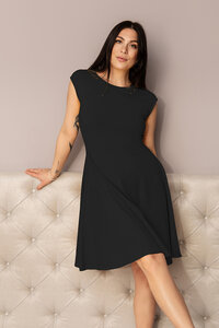 Jersey-Kleid Modell Serena aus Bio-Baumwolle - l'amour est bleu