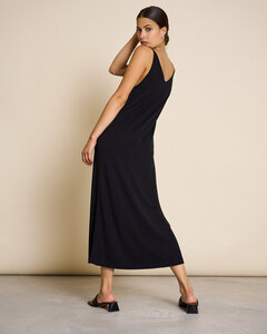Midi Dress TRIANGLE FLOW black - JAN N JUNE