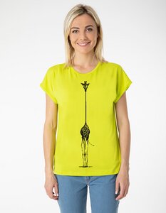 Damen T-Shirt aus Eukalyptus Faser "Laura" | Giraffe - CORA happywear