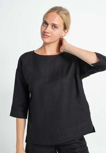 Blusenshirt aus Leinen | Leinen Shirt - Alma & Lovis