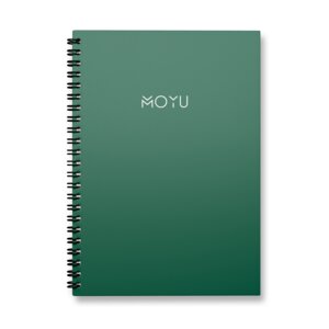Wiederbeschreibbares Notizbuch aus Steinpapier A5 | Hardcover | Ringbindung - MOYU