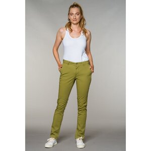 fv-Lai:na Chino | Casual Fit | Olive und White - Feuervogl