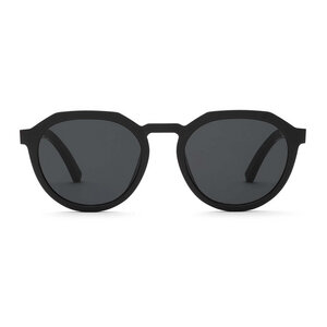Holz Sonnenbrille für Damen Klein und Schmal im modernen Panto Design - TAKE A SHOT
