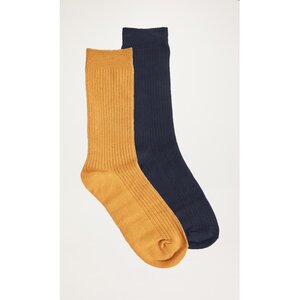 2-Pack Socken CLASSIC aus Bio-Baumwolle - KnowledgeCotton Apparel