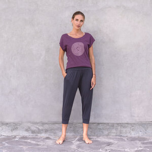 FLORA - Damen - 3/4 Hose für Yoga und Freizeit aus Biobaumwolle - Jaya