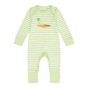 Baby Romper/Schlafanzug *Kroko* Gots & Fairtrade | Sense Organics - sense-organics