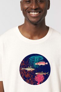 Artdesign - Biofair - Recyceltes Shirt- Reine Baumwolle / Underwater - Kultgut