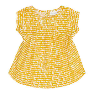 Baby Tunika/Kleid *Punkte gelb* Gots & Bio | Sense Organics - sense-organics
