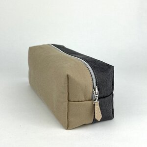 Federmappe - Etui aus Upcycling Material aus Chinos - Hemd´s Up