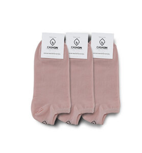 Dreierpack: Kurze Socken aus Bio-Baumwolle - CasaGIN